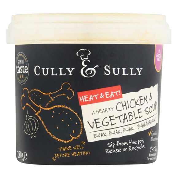 Curried Parsnip Soup 400g Cully & Sully